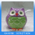 Ceramic owl seasoning pot sugar pot for kitchen